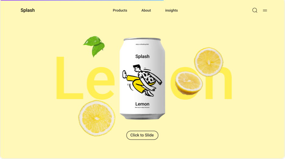 Splash — уебсайт изработен от IP Solutions